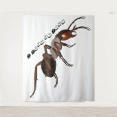 Ik hou van mijn tante Tapijt Wandkleed (Voorkant)