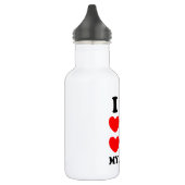 Ik hou van mijn tante waterfles (Links)