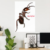 Ik hou van mijn tanteposter poster (Thuiskantoor)