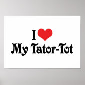 Ik hou van mijn Tator-Tot Poster (Voorkant)