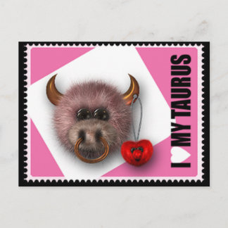 Ik hou van mijn Taurus Briefkaart