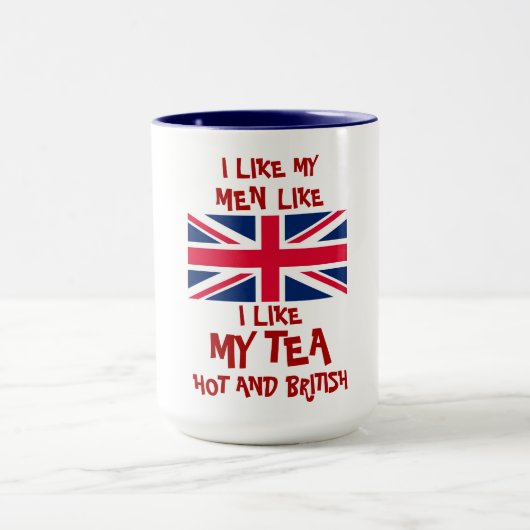 IK HOU VAN MIJN TEA ALS MIJN MANNEN HOE EN BRITS MOK (Midden)