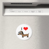 Ik hou van mijn teckel magneet (Insitu (Vaatwasser))