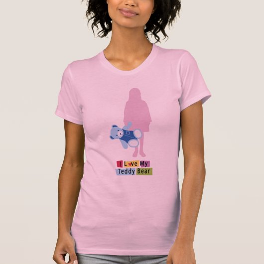 Ik hou van mijn Teddybeer T-shirt (Voorkant)