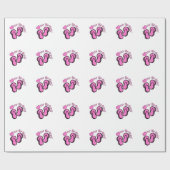 Ik hou van mijn Teenslippers Cadeaupapier (Vlak)