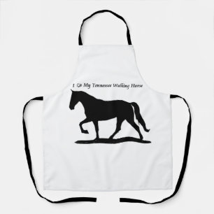 Ik hou van mijn Tennessee Walking Horse Schort