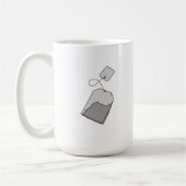 Ik hou van mijn thee alsof ik van mijn Mannen hou. Koffiemok (Links)