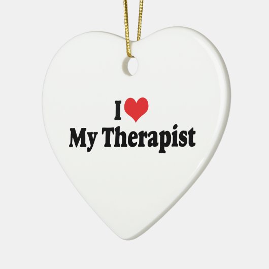 Ik hou van mijn therapist Ornament (Links)