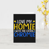 Ik hou van mijn thuis met de extra Chromie Kaart (Gele Bloem)