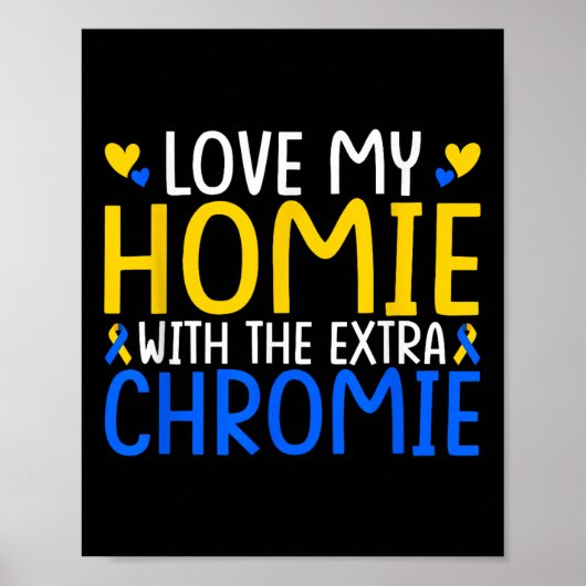 Ik hou van mijn thuis met de extra Chromie Poster (Voorkant)