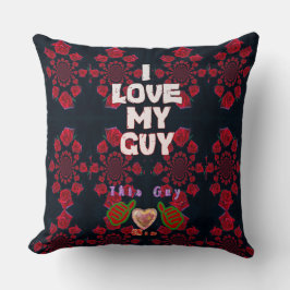 Ik hou van mijn thuisdecor kussen