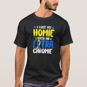Ik hou van mijn thuisje met het extra chroomlaagsy t-shirt