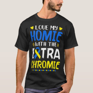 Ik hou van mijn thuisje met het extra chroomlaagsy t-shirt