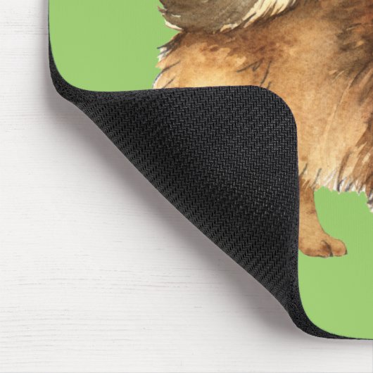 Ik hou van mijn Tibetaans Spananiel Muismat (Hoek)