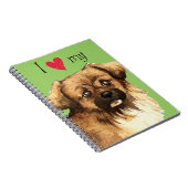 Ik hou van mijn Tibetaans Spananiel Notitieboek (Rechterzijde)
