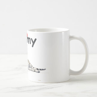 Ik hou van mijn tijger (voor licht) koffiemok