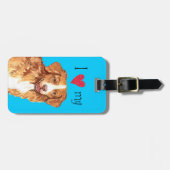 Ik hou van mijn toller bagagelabel (Voorkant horizontaal)