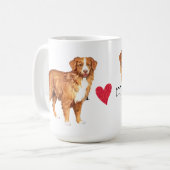 Ik hou van mijn toller koffiemok (Voorkant links)