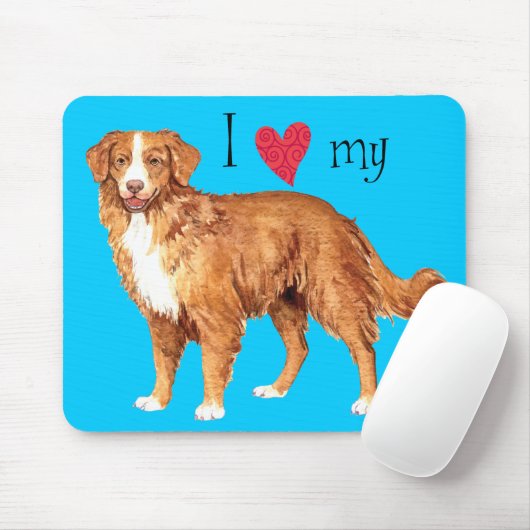 Ik hou van mijn toller muismat (Met muis)