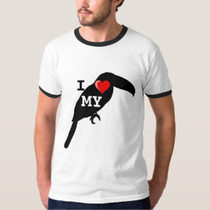 Ik hou van mijn toucan t-shirt