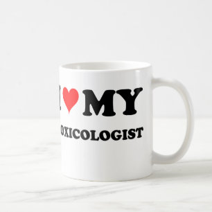 Ik hou van mijn toxicoloog koffiemok