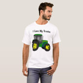 Ik hou van mijn tractor t-shirt (Voorkant volledig)