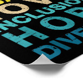 Ik hou van mijn Transgender Son Gay Pride LGBT Fla Poster (Hoek)