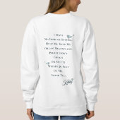 Ik hou van mijn transplantatieorgaanontvanger Whit Trui (Achterkant)