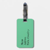 Ik hou van mijn Treeing Walker Bagagelabel (Achterkant verticaal)