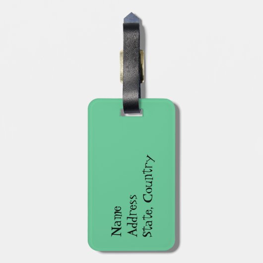 Ik hou van mijn Treeing Walker Bagagelabel (Achterkant verticaal)