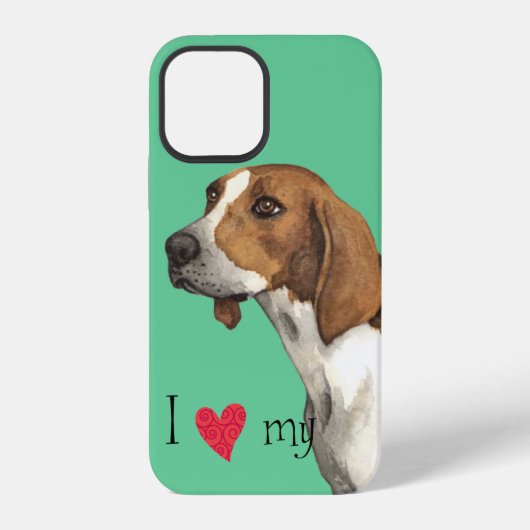 Ik hou van mijn Treeing Walker iPhone Hoesje (Achterkant)