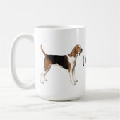 Ik hou van mijn Treeing Walker Koffiemok (Links)