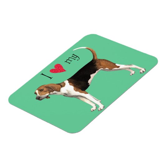 Ik hou van mijn Treeing Walker Magneet (Linkerzijde)