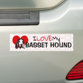 Ik hou van mijn troep bumpersticker (Op auto)