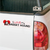 Ik hou van mijn troep bumpersticker (Op Truck)