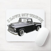 Ik hou van mijn truck muismat (Met muis)