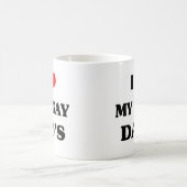 Ik hou van mijn twee homo's koffiemok (Center)