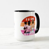 Ik hou van mijn twee kamers met trots mok (Voorkant rechts)