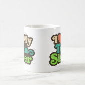 Ik hou van mijn tweelingzuster koffiemok (Center)