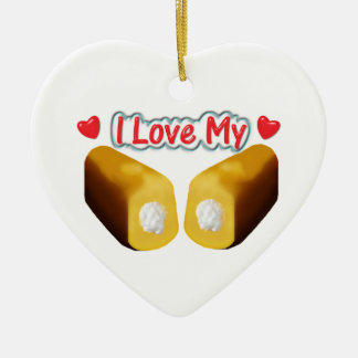 Ik hou van mijn Twinkies Kerst Ornament