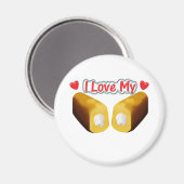 Ik hou van mijn Twinkies - Magnet (Voorkant / Achterkant)