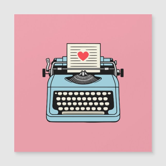 Ik hou van mijn typemachine (Voorkant)