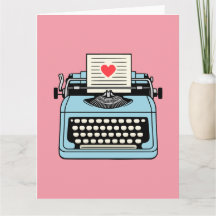 Ik hou van mijn typemachine