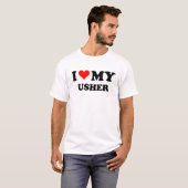 Ik hou van mijn Usher T-shirt (Voorkant volledig)