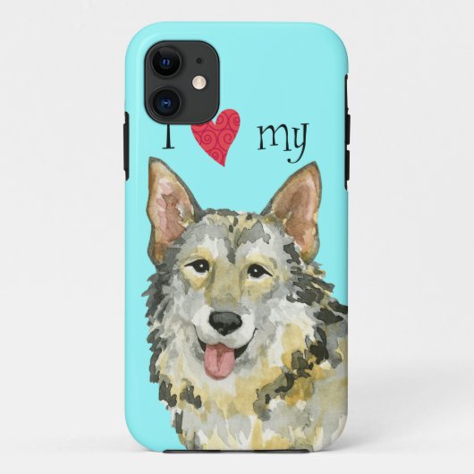 Ik hou van mijn Utonagan Case-Mate iPhone Case (Achterkant)