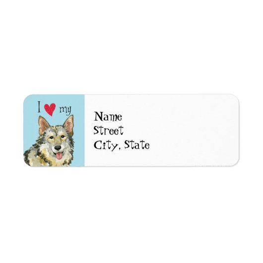 Ik hou van mijn Utonagan Etiket (Voorkant)