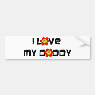 Ik hou van mijn vader bumpersticker