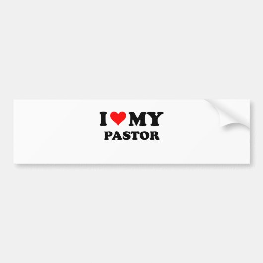 Ik hou van mijn vader bumpersticker (Voorkant)