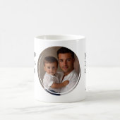 Ik hou van mijn vader en foto's op maat koffiemok (Center)