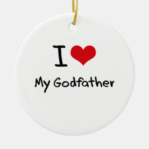Ik hou van mijn vader keramisch ornament
